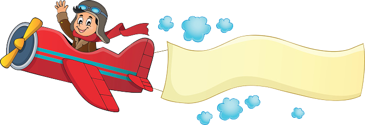 Image of Cartoon Plane